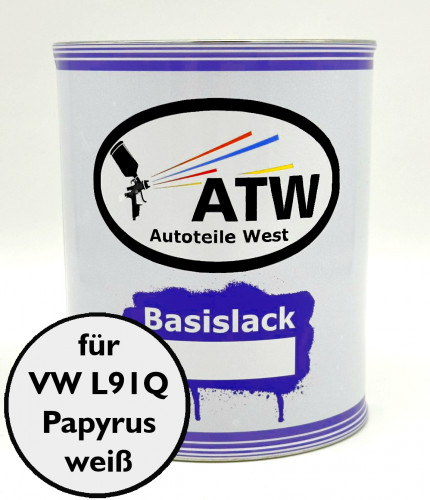 Autolack für VW L91Q Papyrusweiß